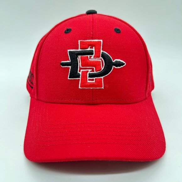 San Diego State‎ Aztecs Red Cap Adjustable One Size Top Of The World Headwear - Picture 1 of 10